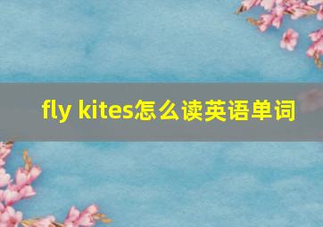 fly kites怎么读英语单词